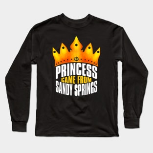 Sandy Springs Georgia Long Sleeve T-Shirt